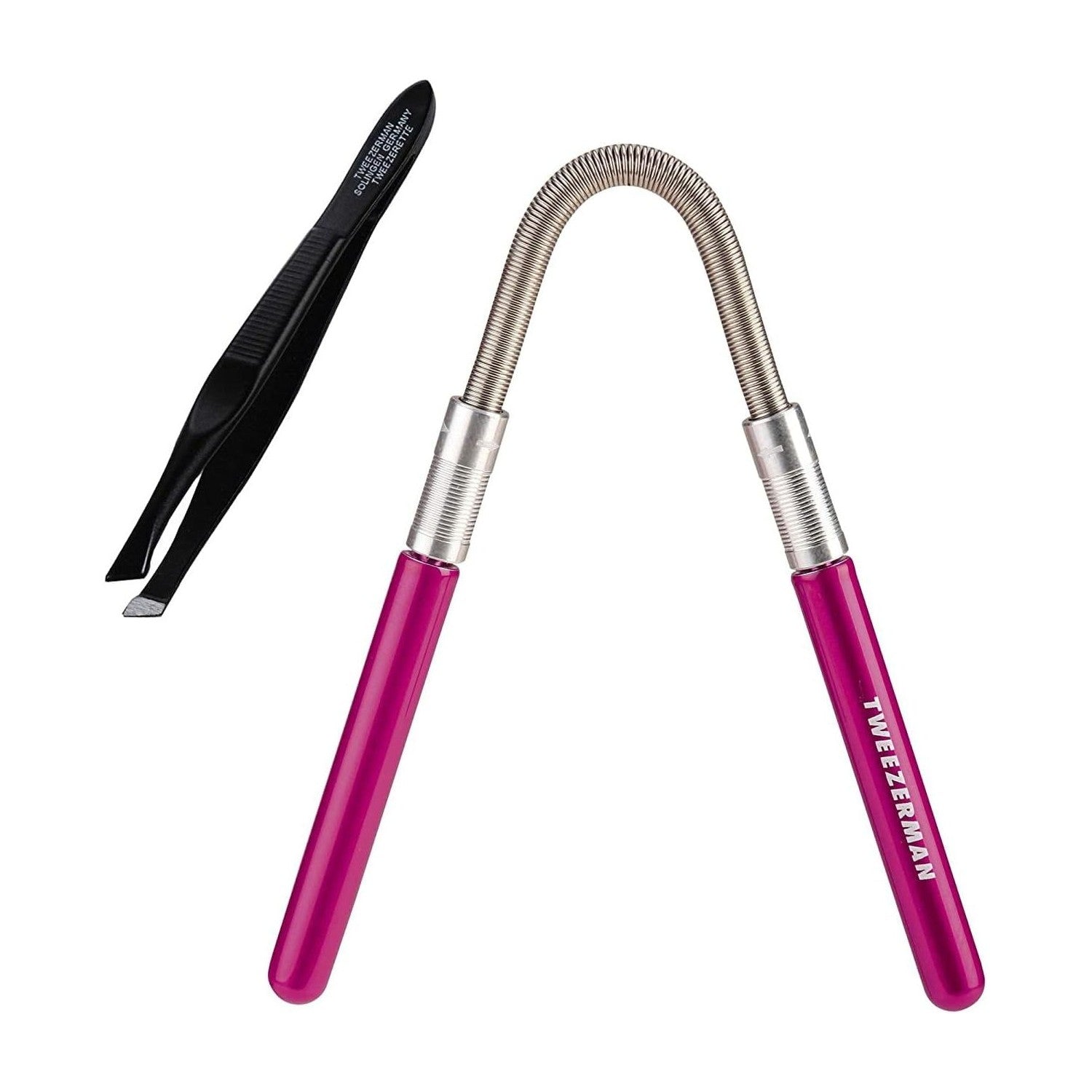 Buy now Tweezerman Smooth Finish Facial Hair Remover with Free Tweezerette, Pink 1 Count (Pack of 1) at indiglob india