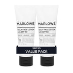 MARLOWE.Men's Travel Kit, Face + Body Essentials, TSA Friendly 3.4 oz Each | Travel Essentials, TSA Friendly Body Wash, Body Lotion, Facial Scrub & Facial Moisturizer
