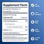 Creatine Monohydrate Gummies - Supports Muscle Growth, Recovery & Brain Function - Convenient & Easy to Take - Great Tasting Peach Flavor - 1g per Gummy, Low Sugar - 90 Count