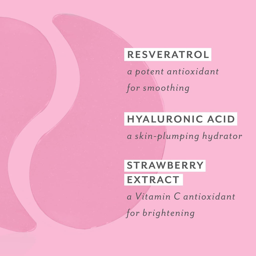 Buy now Patchology Serve Chilled RosÃ© Hydrating Under Eye Patches â€“ Hyaluronic Acid & Antioxidant-Infused Eye Masks to Reduce Dark Circles, Puffiness & Fine Lines - Ideal Skincare Essentials (5 Pairs) at indiglob india