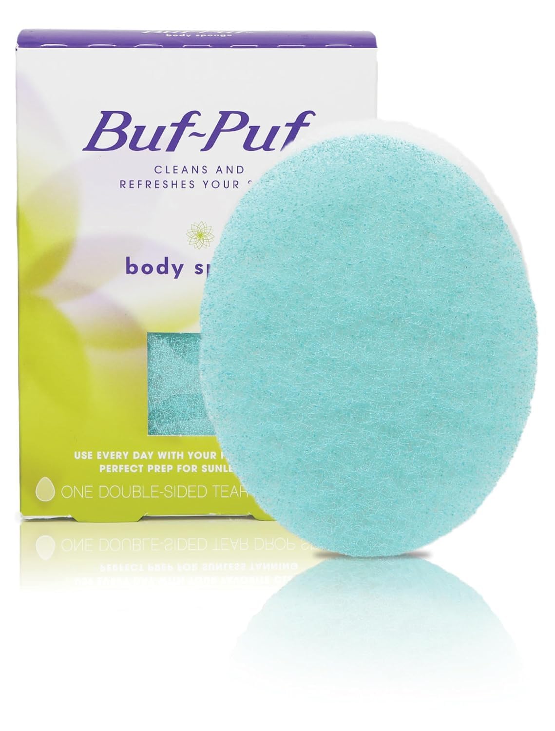 Buy now Buf-Puf Body Sponge, Bath Sponge, Dermatologist Developed, Cleanses Skin of Dirt, and Excess Oil, Reusable, Exfoliating, 5 Count at indiglob india