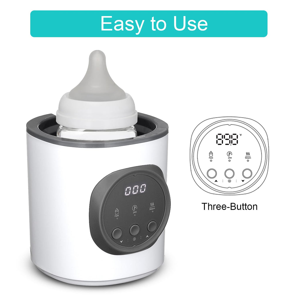 Vaundra Fast Baby Bottle Warmer for Breastmilk and Formula 120V