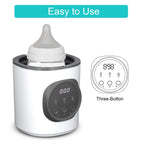 Vaundra Fast Baby Bottle Warmer for Breastmilk and Formula 120V