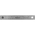 Westcott 10414 Stainless Steel Metal Ruler with Non-Slip Cork Base, 6 in