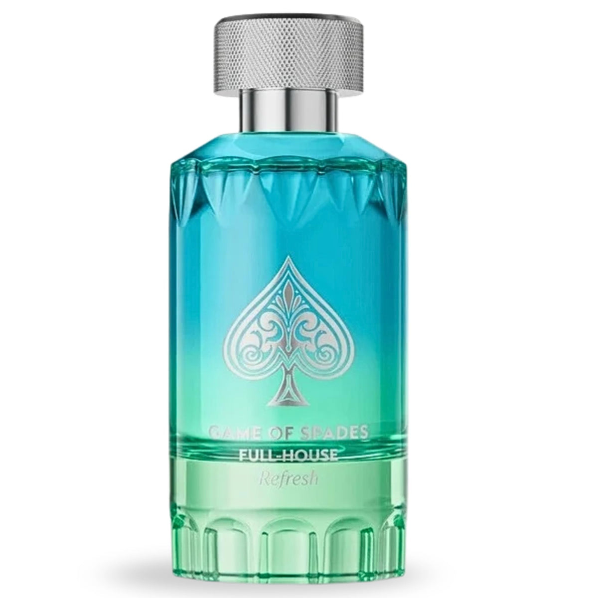 Jo Milano Game of Spades Full-House Refresh Extrait de Parfum for Men & Women, 3.4 Fl Oz (100 mL), Long-Lasting Luxury Fragrance Spray