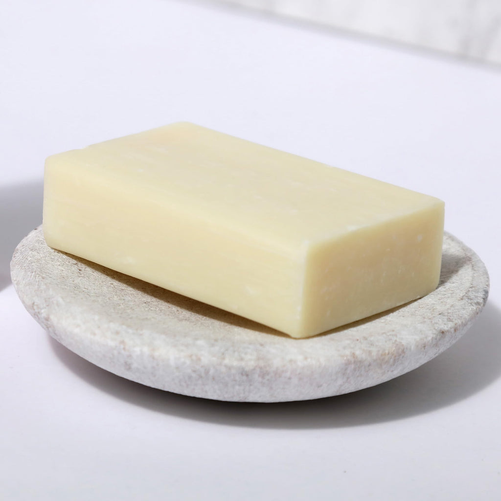 Dr. Natural Castile Bar Soap - Multipurpose Soap Bar with Anti-Acne Properties - For Face, Body and Hair - Sensitive Skin Body Wash - Lavender - 2 pcs