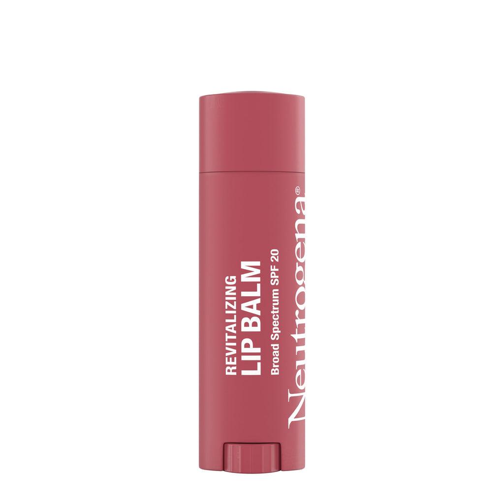Buy now Neutrogena Revitalizing Tinted Lip Balm Broad Spectrum SPF 20 Sunscreen, Moisturizing Lip Balm with a Sheer Tint for Softer, Smoother, Healthier-Looking Lips, Sheer Sunny Berry 30, .15 oz at indiglob india