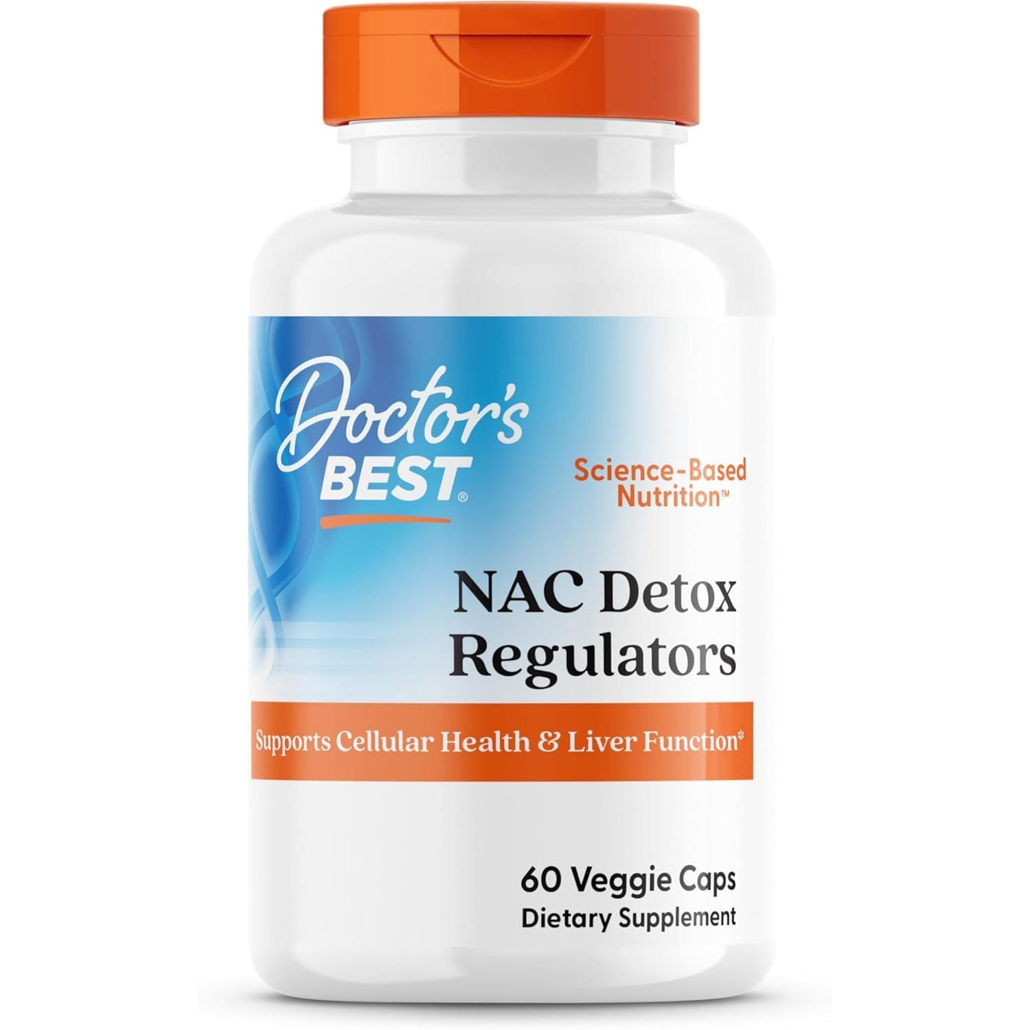 Buy now Doctor's Best Nac Detox Regulators with seleno excell, Non-GMO, Vegetarian, Gluten&Soy Free, 180 Veggie Caps, 180Count 60 Count (Pack of 1) Unflavored at indiglob india
