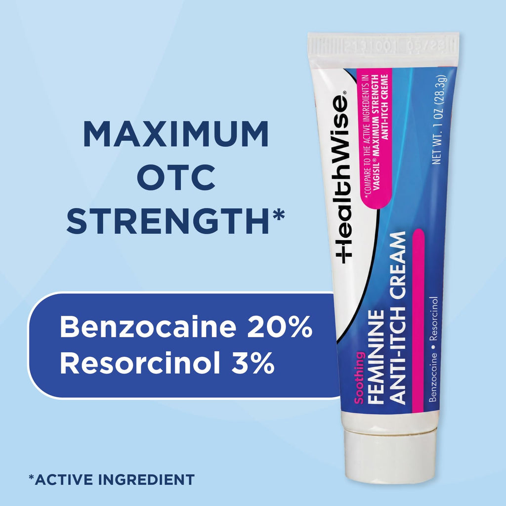 HealthWise Feminine Anti-Itch Cream, 1 oz