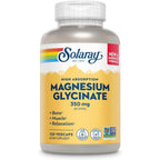 Buy now SOLARAY Magnesium Glycinate Capsules, Chelated Magnesium Bisglycinate w/BioPerine, Higher Absorption Magnesium Supplement - Bones, Muscles, Heart Support, Vegan (30 Servings, 120 VegCaps) at indiglob india