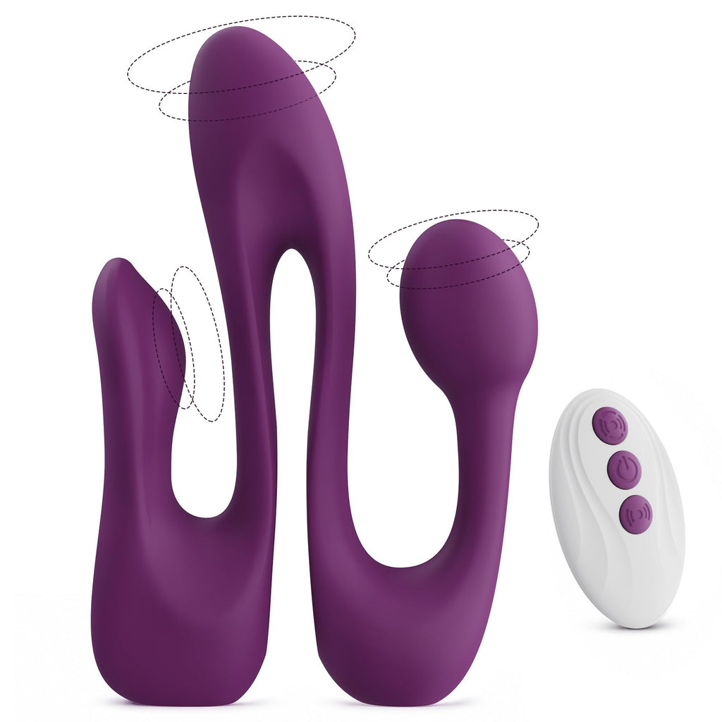 Tracy's Dog Triple Stimulation Vibrator, Adult Sex Toys for Women WaveJoy