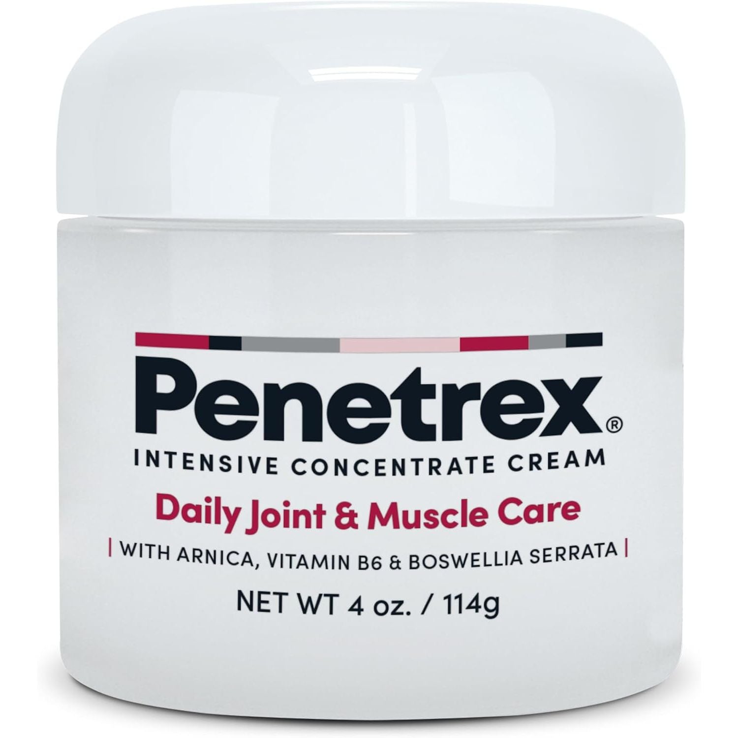 Buy now Penetrex Joint & Muscle Therapy - Soothing Muscle Rub for Back, Neck, Hands, Feet - Premium Whole Body Rub with Arnica, Vitamin B6 MSM & Boswellia - Non-Greasy 2oz Cream 4 Ounce (Pack of 1) at indiglob india