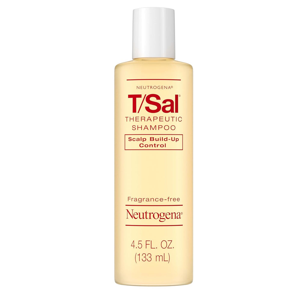 Buy now Neutrogena T/Sal Therapeutic Dandruff Shampoo, Scalp Build-Up Control, 3% Salicylic Acid, Scalp Psoriasis Treatment, Seborrheic Dermatitis Shampoo, Clears & Controls Flakes, Fragrance Free, 4.5 fl oz 4.5 Fl Oz (Pack of 1) Unflavored at indiglob india