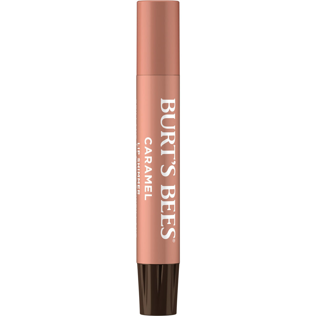 Buy now Burt's Bees Shimmer Lip Tint Set, Tinted Lip Balm Stick, Moisturizing for All Day Hydration with Natural Origin Glowy Pigmented Finish & Buildable Color, Caramel (4-Pack) at indiglob india