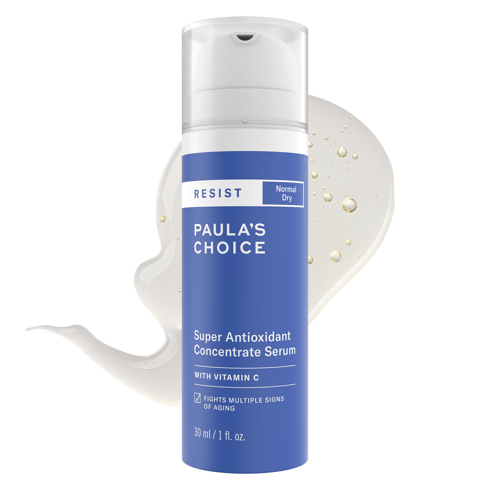Buy now Paula's Choice RESIST Super Antioxidant Vitamin C Serum, Face Serum with Ferulic Acid, Coenzyme Q10, Vitamin E & Peptide, Anti-Aging Treatment for Dry Skin, 1oz at indiglob india