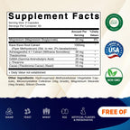 Vitamatic Kava Kava 1000mg with Magnesium, Ashwagandha, GABA, Theobromine, L-Theanine & Cacao – 120 Veg Caps – Kavalactones for Mood, Stress & Sleep Support.