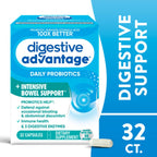 Buy now Digestive Advantage Intensive Bowel Support Probiotic Supplement 32 Capsules, Defends Against Gas, Bloating, Abdominal discomfort, Survives 100x Better at indiglob india