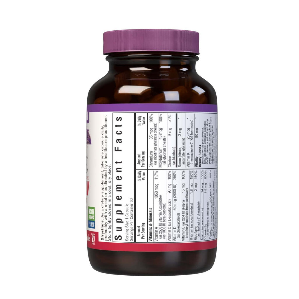 BlueBonnet Nutrition Ladies ONE 40+ Whole Food Multiple, 60 Capsules