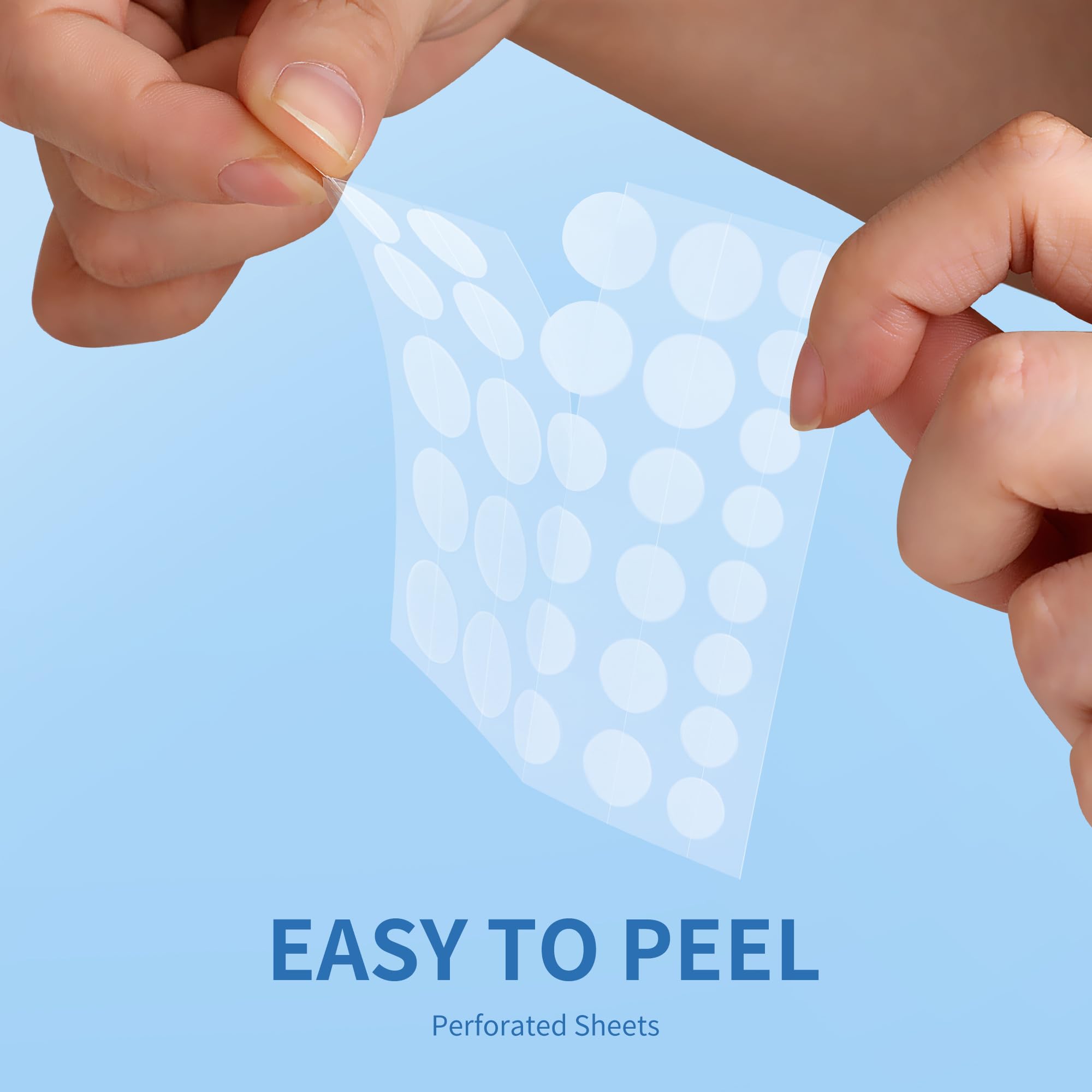 Daolyo Pimple Patches for Face, 4 Size 300 Counts Hydrocolloid Acne Patches | Pimple Patches for Covering Zits and Blemishes, Spot Stickers with Salicylic Acid, Tea Tree Oil & Calendula Oil