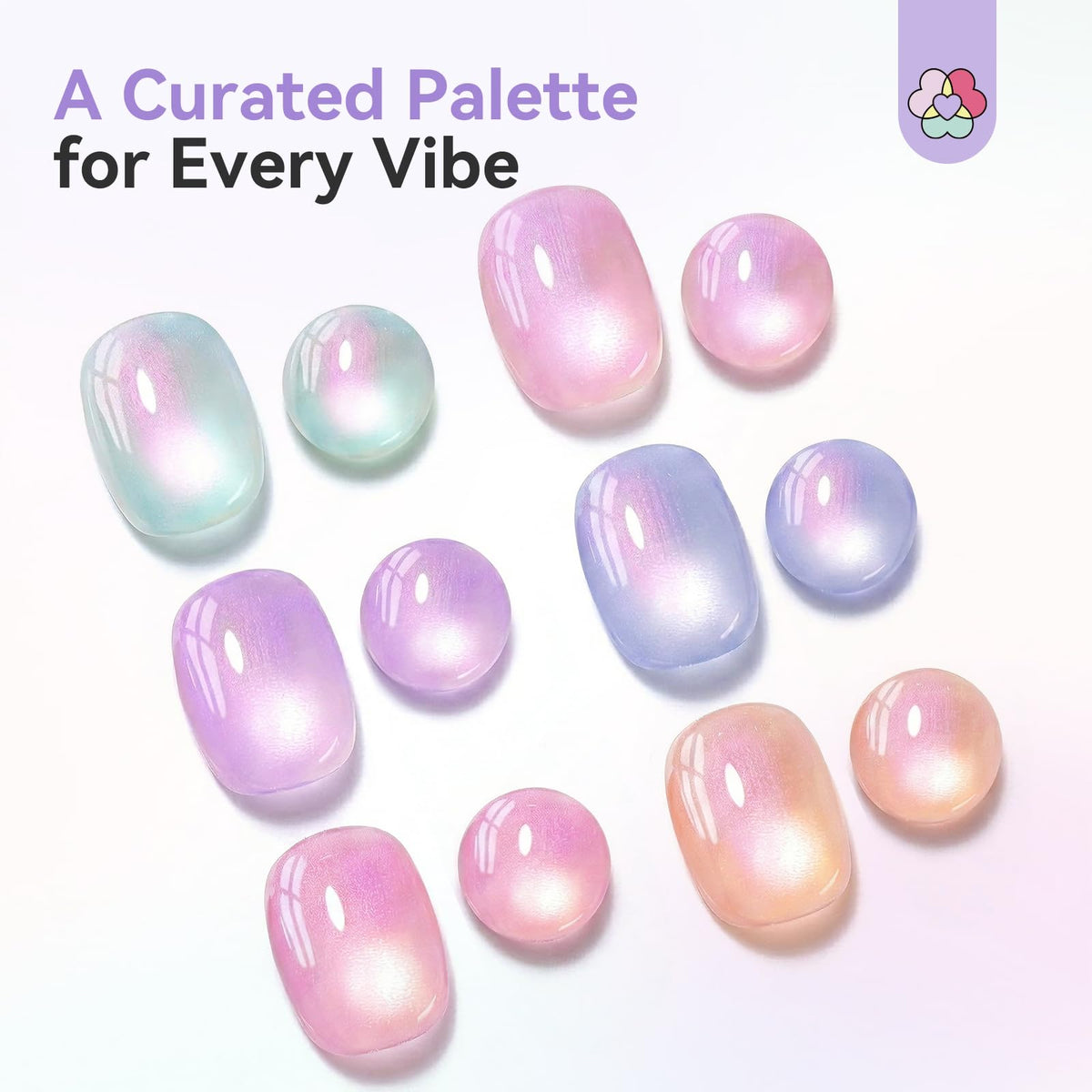 SHAVILAND One-Step Gel Nail Polish Pens in pastel shades. Perfect for easy nail art. Verified by CuratCart!