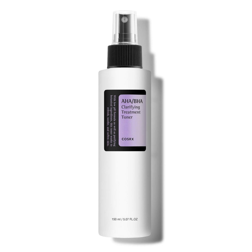 Buy now COSRX AHA/BHA Treatment Toner 5.07 fl.oz/ 150ml, Facial Exfoliating Spray for Whiteheads, Pores, & Uneven Skin, Korean Toner, Not Tested on Animals, Korean Skin Care at indiglob india