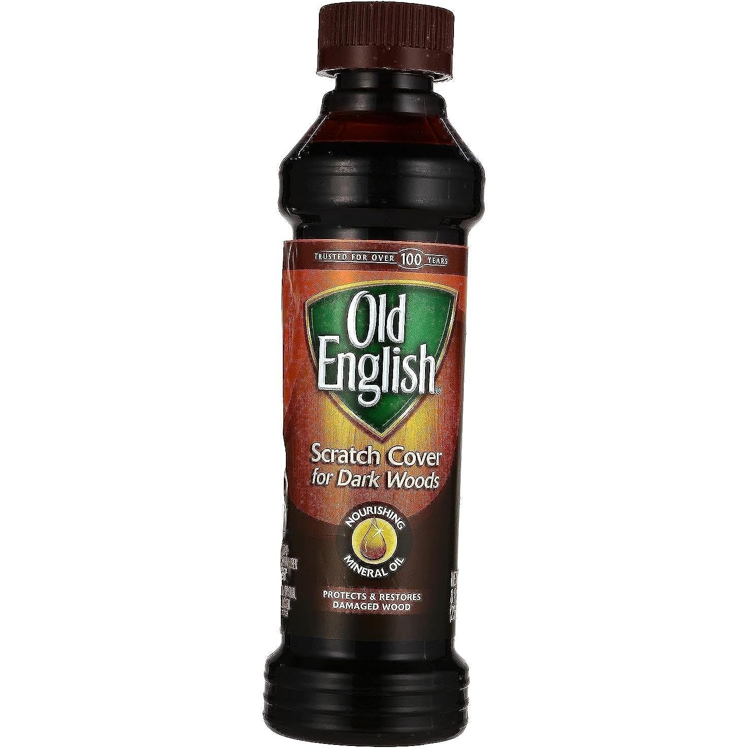 Buy now Old English 75144 Scratch Cover For Dark Woods, 8oz Bottle, Wood Polish at indiglob india