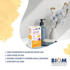 VagiBiom Boric Acid Suppositories with Lactobacillus: Microbiome Flora Balance; Balance and Nourishes Healthy Flora; Paraben-Free Preservative-Free (5count)