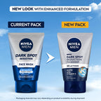 Nivea Men Dark Spot Reduction Face Wash (10x Whitening), 100 ML