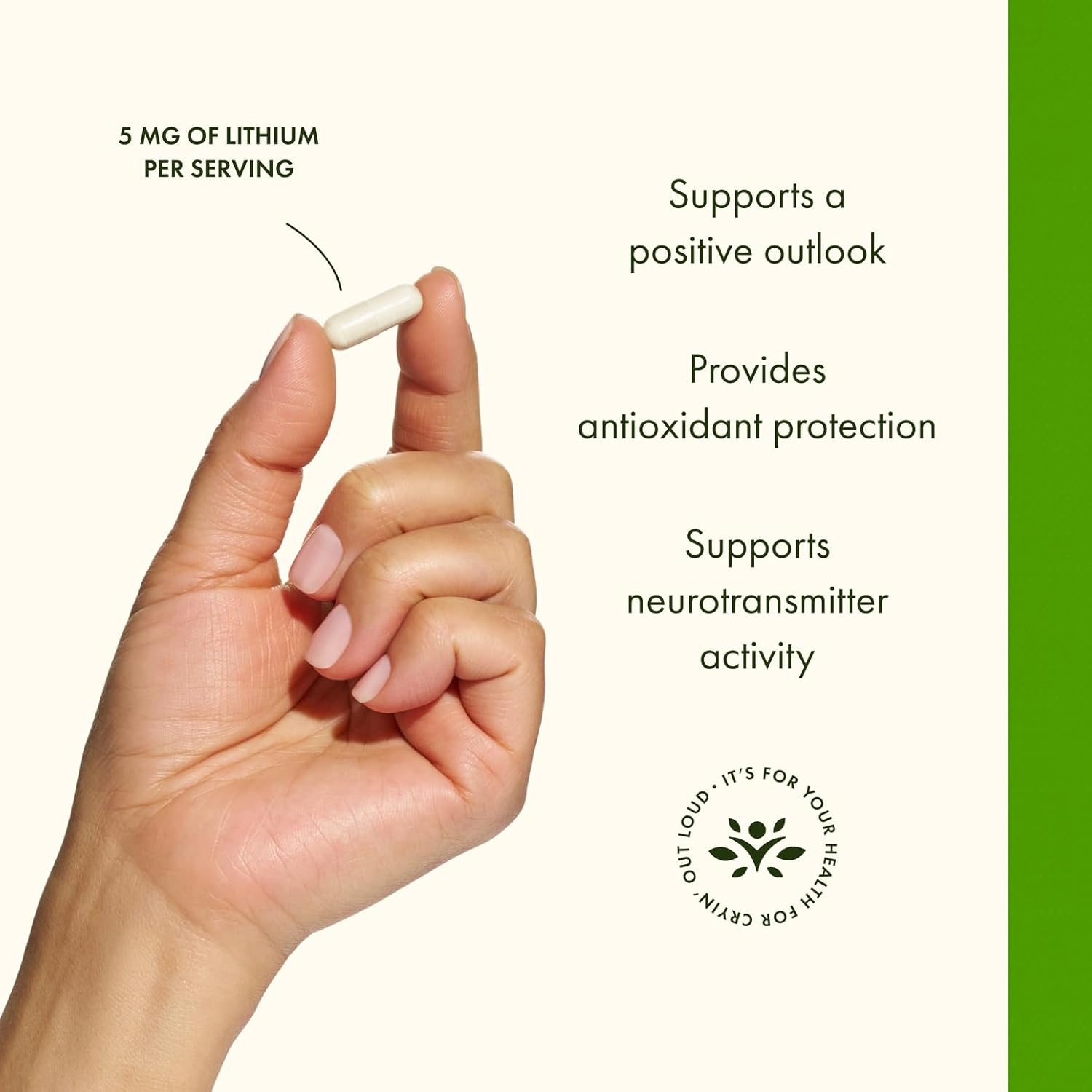 Buy now Swanson Lithium Orotate Antioxidant Mood Emotional Wellness Behavior Memory Support Supplement 5 mg 60 Veggie Capsules (Elemental Lithium) at indiglob india