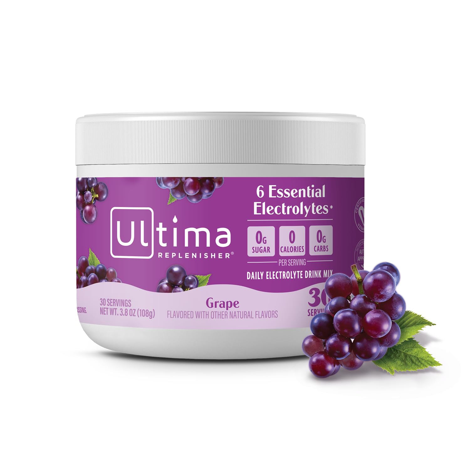 Buy now Ultima Replenisher Daily Electrolyte Powder Drink Mix â€“ Sugar Free â€“ Raspberry, 30 Servings â€“ Hydration Powder with 6 Key Electrolytes and Trace Minerals â€“ Keto Friendly, Vegan, Non-GMO Grape at indiglob india