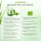 Buy now Aloderma Aloe Vera Gel Made within 12 Hours of Harvest with 96% Pure Organic Aloe Vera for Skin, Scalp, & Hair, Soothing Aloe Face Moisturizer, Multipurpose, Hydrating Aloe Gel, 7.05oz at indiglob india