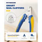 PETHROOM Cat Nail Clipper Trimmer for Indoor Cats, 2mm Circular Cut Hole