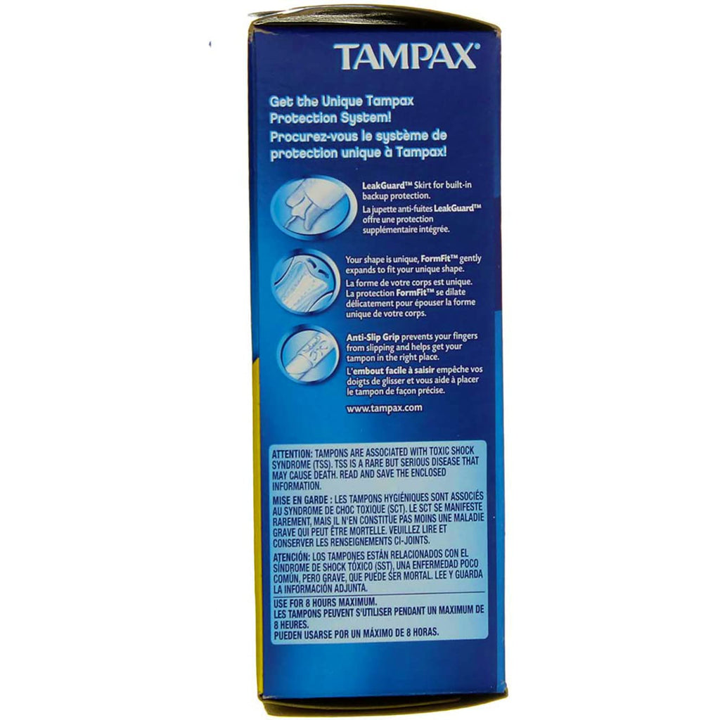 Buy now Tampax Tampons with Flushable Cardboard Applicator - Regular - 20 ct at indiglob india