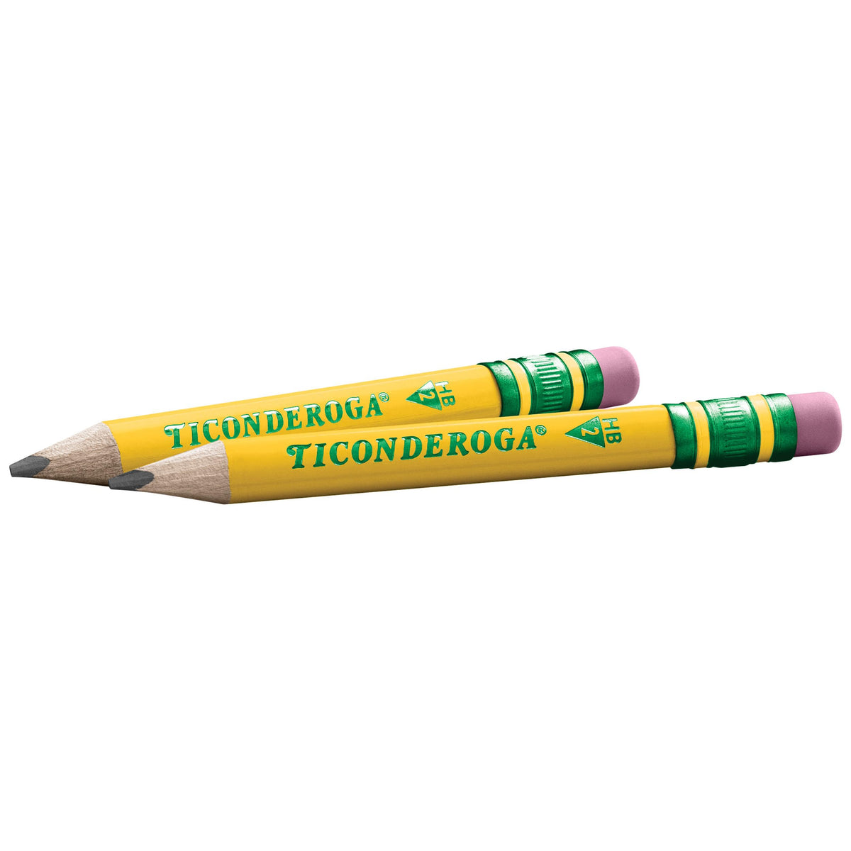 Ticonderoga My First Short Triangular Wood-Cased Pencils, #2 HB Soft