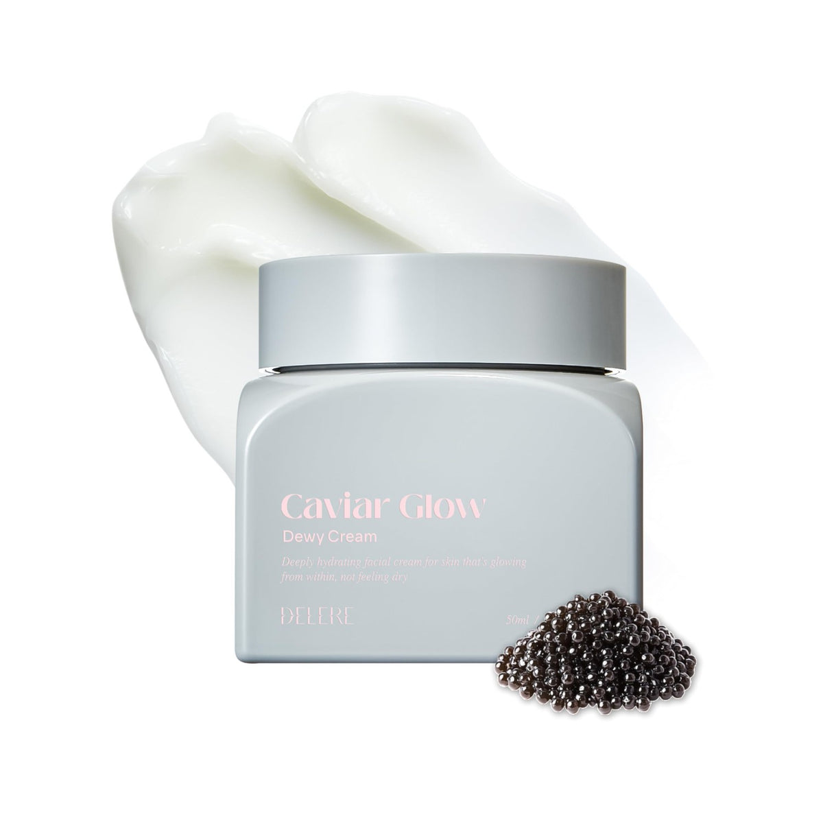 Caviar Glow Dewy Cream, korean face moisturizer, Anti-Aging Skin Cream