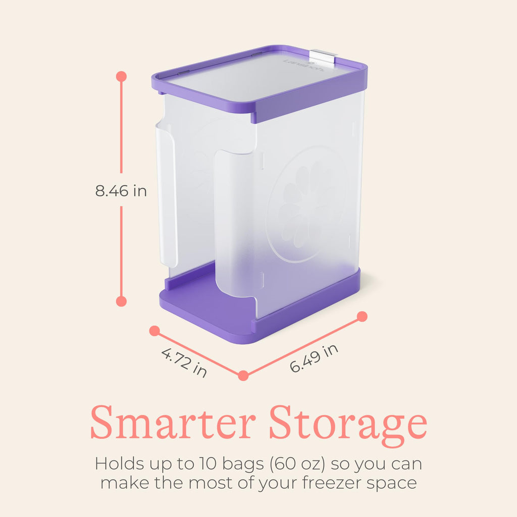 Lansinoh Breastmilk Storage Container with Quick-Freeze Tray