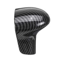 Buy now Suitable for Audi Shift knob Cover Shell Interior Modification (ABS Carbon Fiber Plaid) (B) at indiglob india