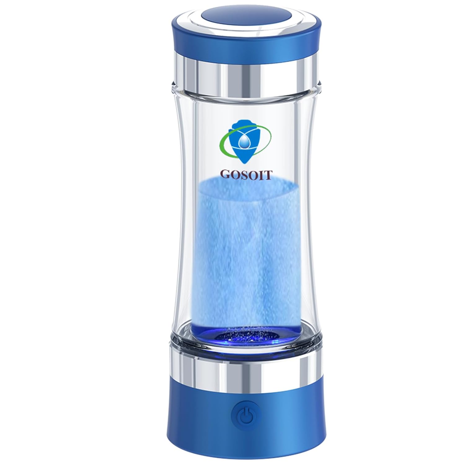 Buy now Hydrogen Alkaline Water Bottle Maker Machine Hydrogen Water Generator Ionizer with SPE and PEM Technology,US Dupont Membrane Make Hydrogen Content up to 800-1200 PPB and PH of 7.5-9.0 at indiglob india