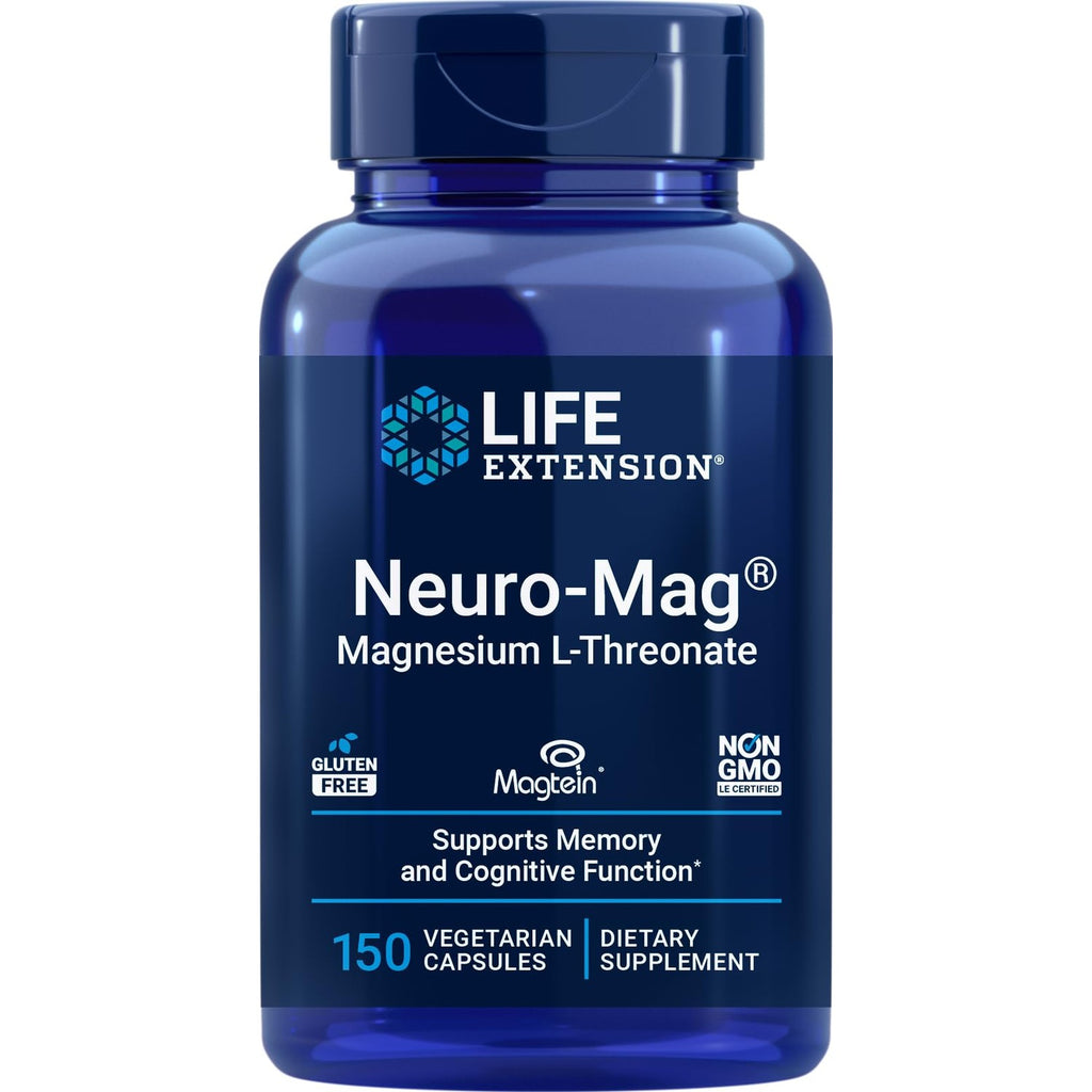 Life Extension - Neuro-Mag, Magnesium L-Threonate Dietary Supplement 90 capsules