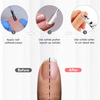 Buy now Cuticle Trimmer Cuticle Remover with Cuticle Pusher, XUNXMAS Professional Stainless Steel Durable Pedicure Manicure Tools Cutter Nipper Scissor Clipper for Fingernails and Toenails Dead Skin Black at indiglob india