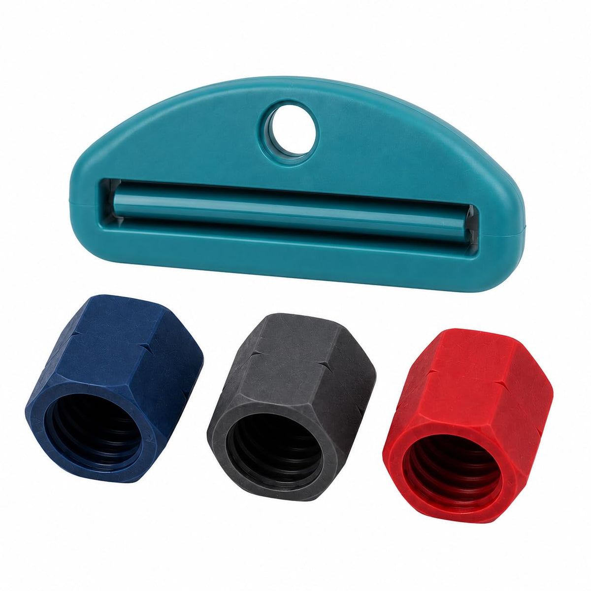 Travel-Size Toothpaste Refill Adapter and Squeezer, 4 Count (Pack of 1)