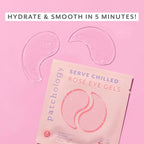Buy now Patchology Serve Chilled RosÃ© Hydrating Under Eye Patches â€“ Hyaluronic Acid & Antioxidant-Infused Eye Masks to Reduce Dark Circles, Puffiness & Fine Lines - Ideal Skincare Essentials (5 Pairs) at indiglob india