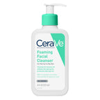 Buy now CeraVe Foaming Facial Cleanser, Daily Face Wash for Oily Skin, Hyaluronic Acid + Ceramides + Niacinamide, Fragrance Free & Paraben Free, Non-Drying Oil Control Face Wash, 19 Fluid Ounce at indiglob india