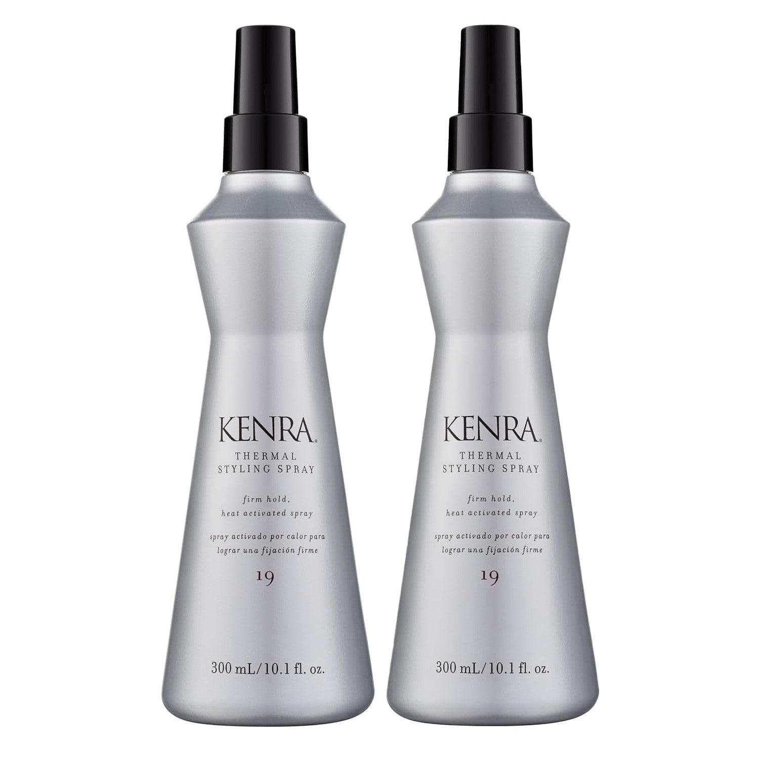 Kenra Professional Thermal Styling Spray 19 | Heat Protection | Firm Hold Heat-Activated | Tames Frizz, Flyaways & Adds Shine | All Hair Types | 10 fl. Oz