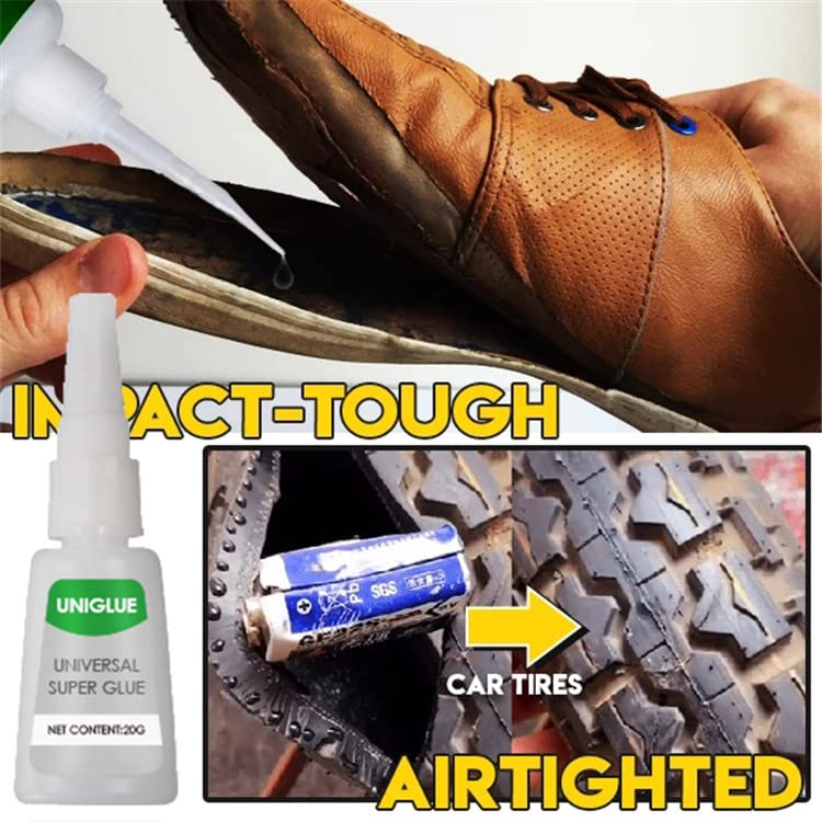 Buy now 2 Pack Uniglue Welding High-Strength Oily Glue, for Plastic Wood Ceramics Metal Universal Super Glue, Dry Only in 6-10s.(50g) at indiglob india
