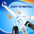 Brush Heads Replacement Fit Bitvae R1/R2 | Oral B Braun Electric Toothbrush