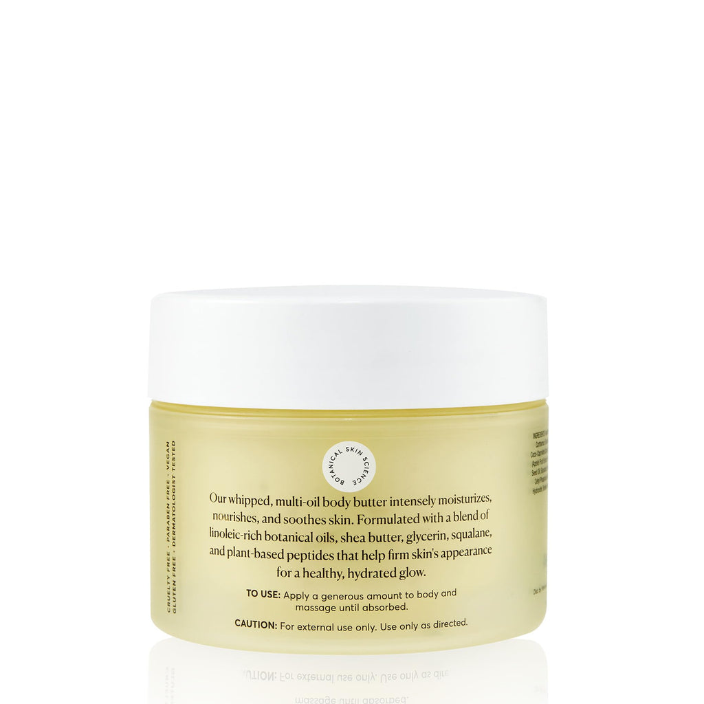 Naturium The Glow Getter Multi-Oil Body Butter, 7.7 fl oz | Nourishing Whipped Moisturizer, Oil Infused Formula with Shea Butter, Glycerin & Squalane, Deep Hydration for All Skin Types