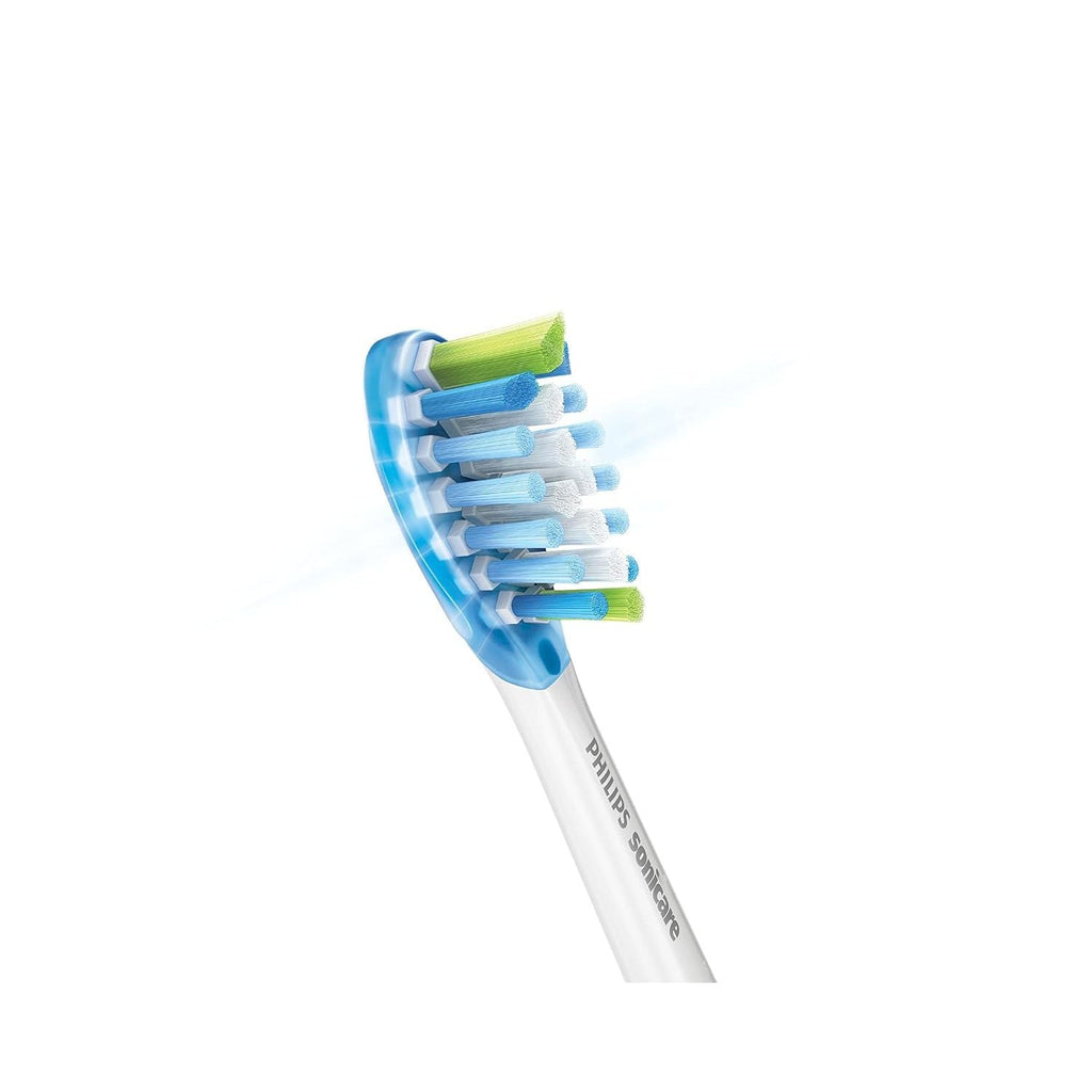 Buy now Philips Sonicare Genuine Toothbrush Head Variety Pack, C3 Premium Plaque Control and C2 Optimal Control, 3 Brush Heads, White, HX9023/69 at indiglob india