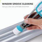 SetSail Blind Duster, Window Cleaner Duster Brush with 5 Microfiber Sleeves