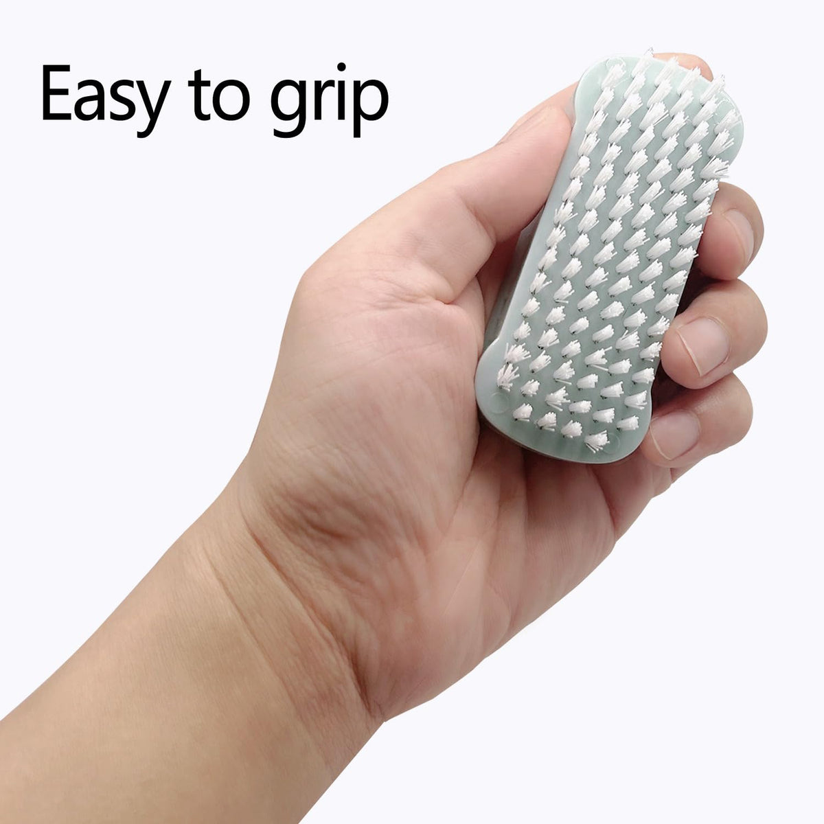 Nail Brush for Cleaning Fingernails Two Sided Hand Fingernail Scrub Brush Soft Stiff Bristles Nail Scrubber Brushes for men women kids,4 PCS